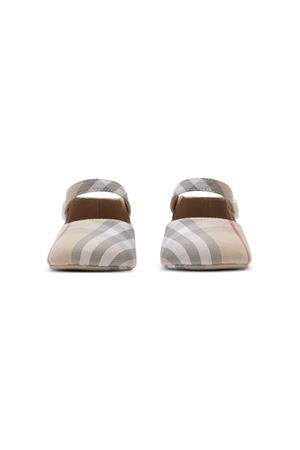 scarpa in cotone beige BURBERRY KIDS | 8090482A2205